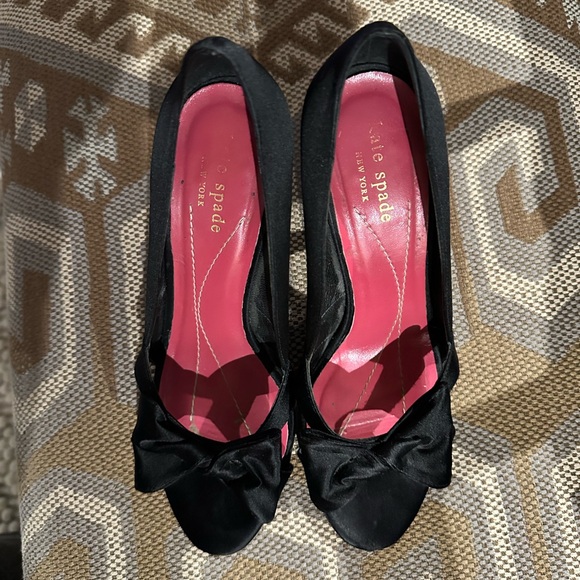 Kate Spade open toe bow heel - Picture 2 of 3